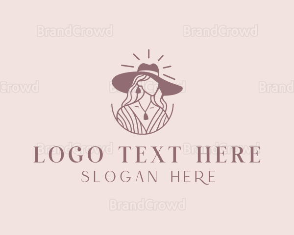 Western Cowgirl Rodeo Logo