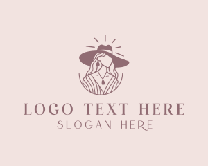 Saloon - Western Cowgirl Rodeo logo design