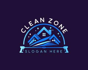 Water Pressure Cleaning logo design