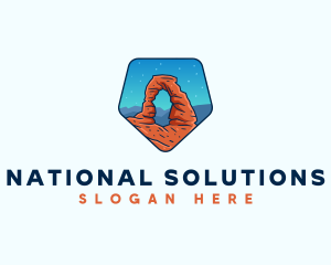 Arches National Park logo design