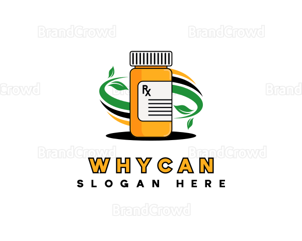 Pharmaceutical Medical Pill Logo