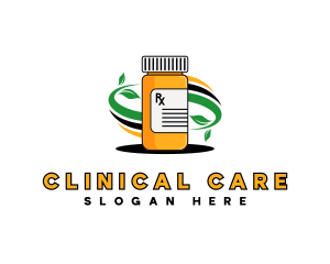 Pharmaceutical Medical Pill logo design