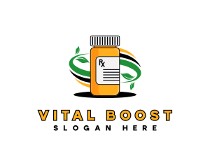 Supplement - Pharmaceutical Medical Pill logo design