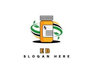 Pharmaceutical Medical Pill Logo