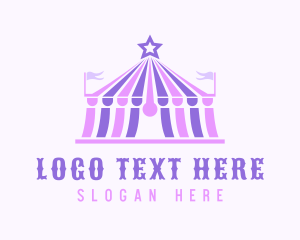 Violet - Star Carnival Fair logo design