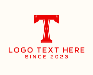 Sportswear - Simple Letter T Business Company logo design