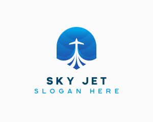 International Travel Airline logo design