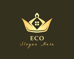 Elegant Crown House Logo