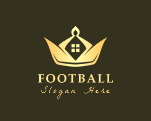 Kingdom - Elegant Crown House logo design
