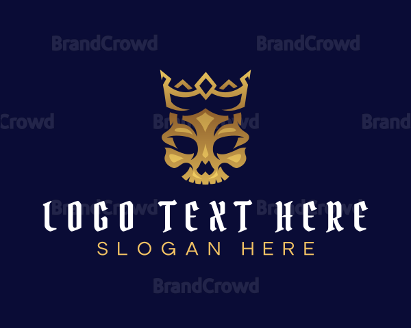 Royal Skull Crown Logo