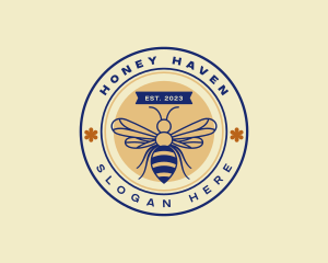 Apiculture - Honey Flower Apiary logo design