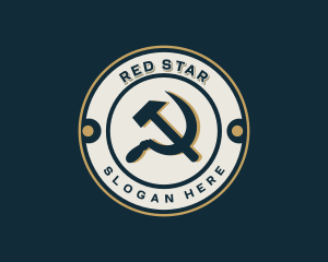 Soviet - Soviet Hammer Sickle logo design