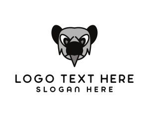 Character - Angry Koala Bear Head logo design