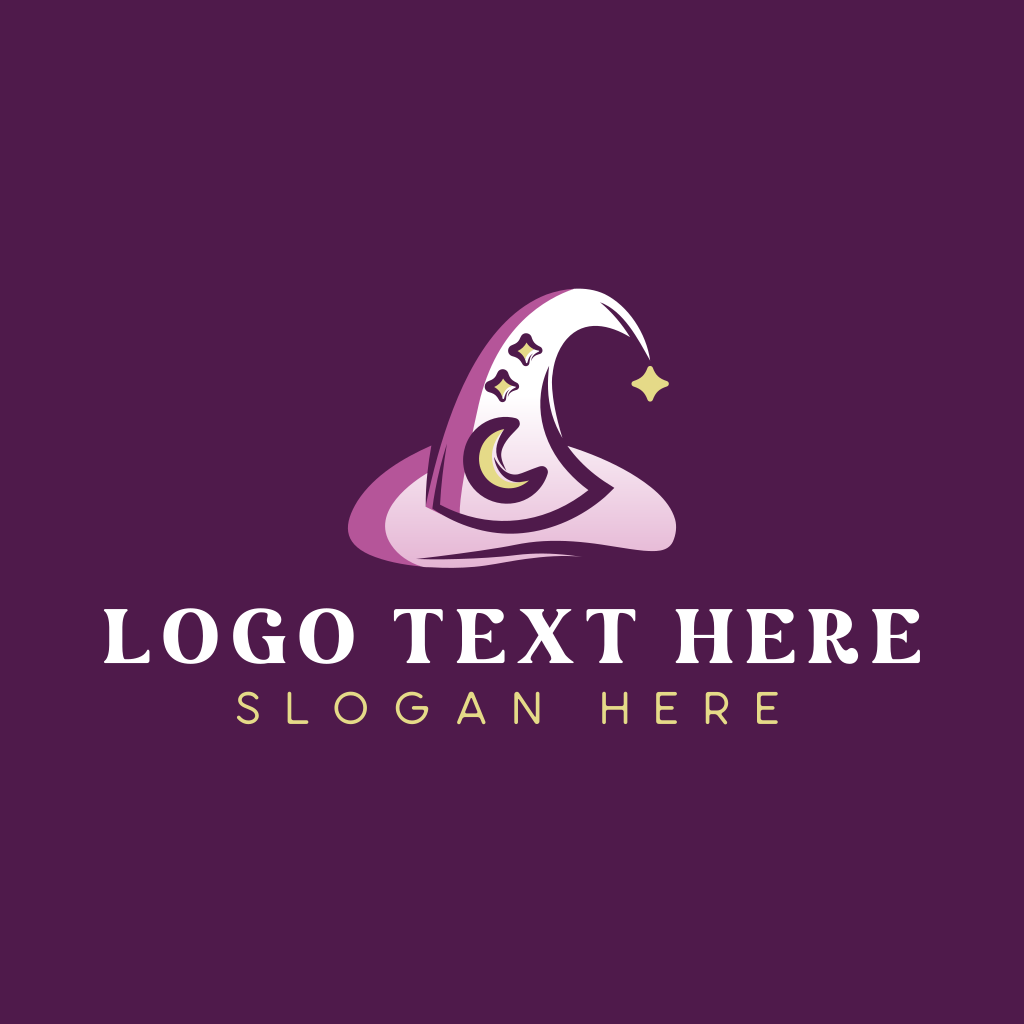 magical-wizard-hat-logo-brandcrowd-logo-maker