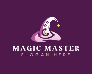 Trick - Magical Wizard Hat logo design