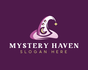 Magical Wizard Hat logo design