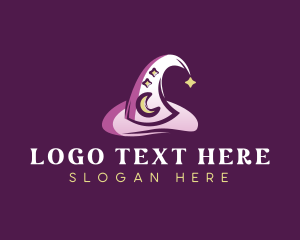 Mystery - Magical Wizard Hat logo design