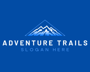 Alpine Mountain Everest logo design