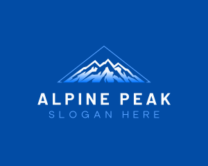 Alpine - Alpine Mountain Everest logo design