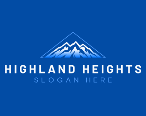 Alpine Mountain Everest logo design