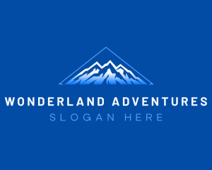 Alpine Mountain Everest logo design