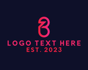 Letter - Gradient  Letter B logo design