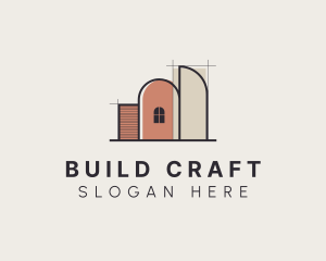 Urban Building Structure logo design