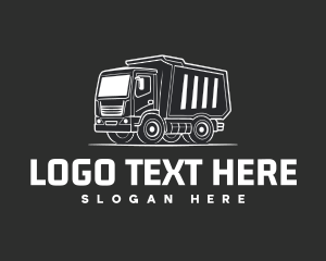 Rubbish Dump Truck Logo