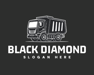 Rubbish Dump Truck logo design