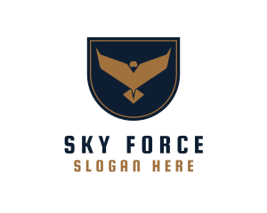 Airforce - Airforce Eagle Badge logo design