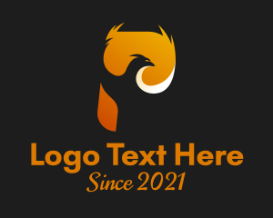 Mythical - Phoenix Mythical Letter logo design
