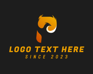 Icon - Phoenix Mythical Letter logo design