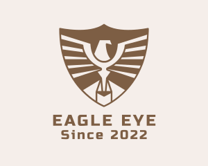 Bronze Eagle Crest logo design