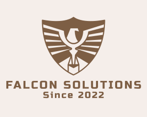 Bronze Eagle Crest logo design