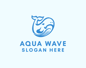 Whale Shark Animal  logo design