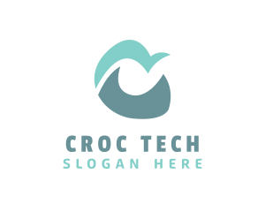 Doodle Tech C logo design