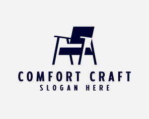 Chair Furniture Upholstery logo design