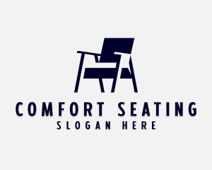 Chair Furniture Upholstery logo design