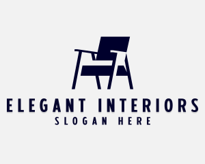 Chair Furniture Upholstery logo design