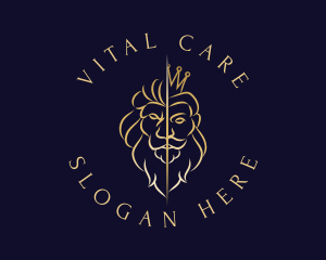 King - Premium Lion King logo design