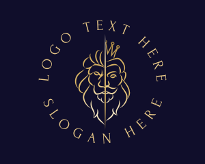 King - Premium Lion King logo design