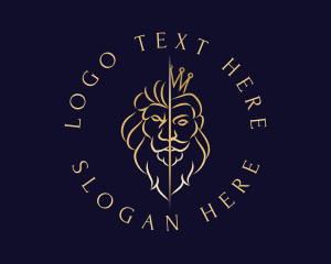 Premium Lion King Logo