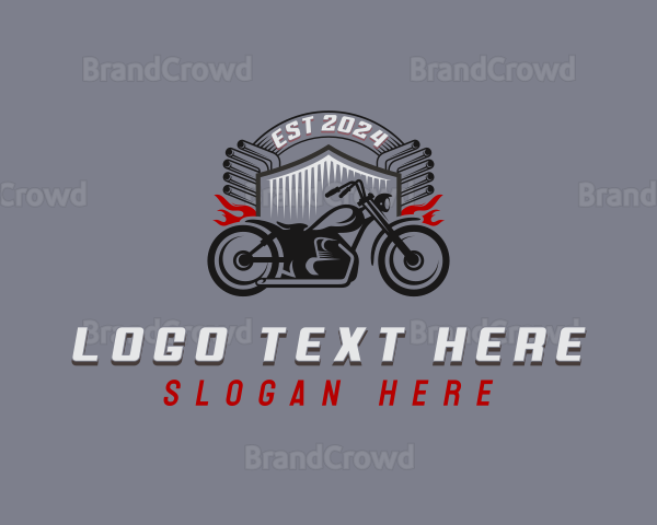 Vintage Motorcycle Vehicle Logo