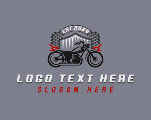 Vintage - Vintage Motorcycle Vehicle logo design