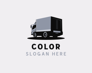 Box Truck Delivery Logo