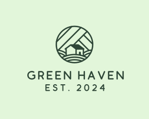 Green Farm House  logo design