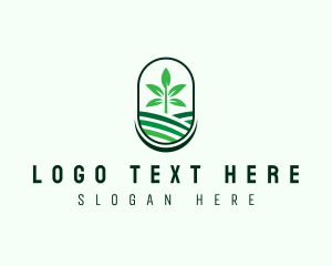 Eco - Plant Tree Farm logo design