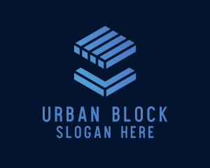 Block - Tech Cube Block logo design