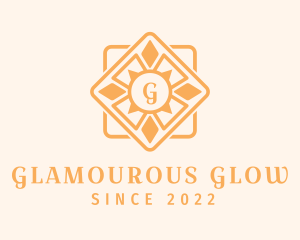 Glamourous - Beauty Interior Design Boutique logo design