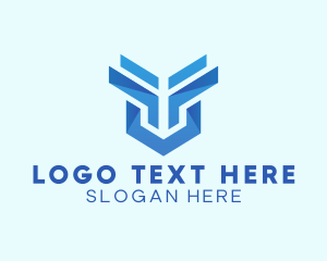 Sigil - Geometric Tech Shield logo design